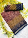 Kalamkari Design Soft Kashmiri Cotton Silk Sarees Wholesale In India